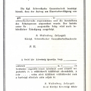 Ideiglenes védlevél (Vorpass), amelyet 1944. dec. - 1945. jan. között állítottak ki