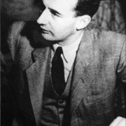 Wallenberg hivatalában, az íróasztalánál, 1944. november 26-án